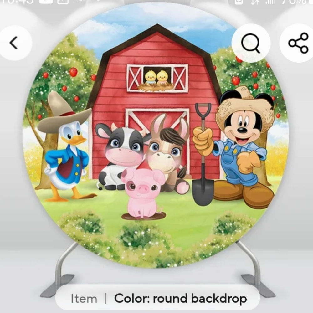 Mickey mouse farm birthday lot - Picture 8 of 15